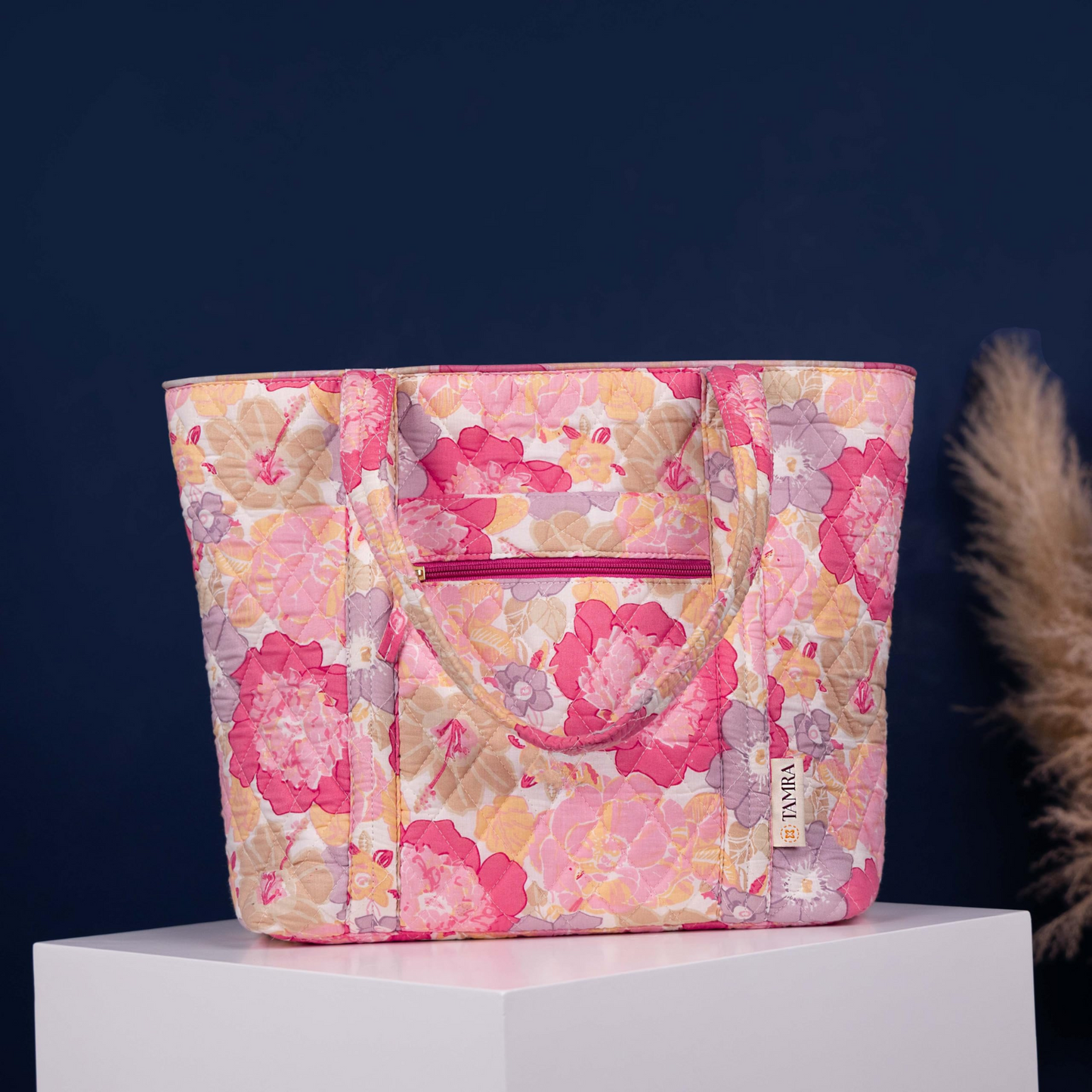 Pink Bloom Tote Bag
