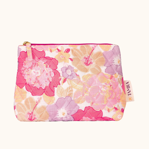 Pink Bloom Pouch