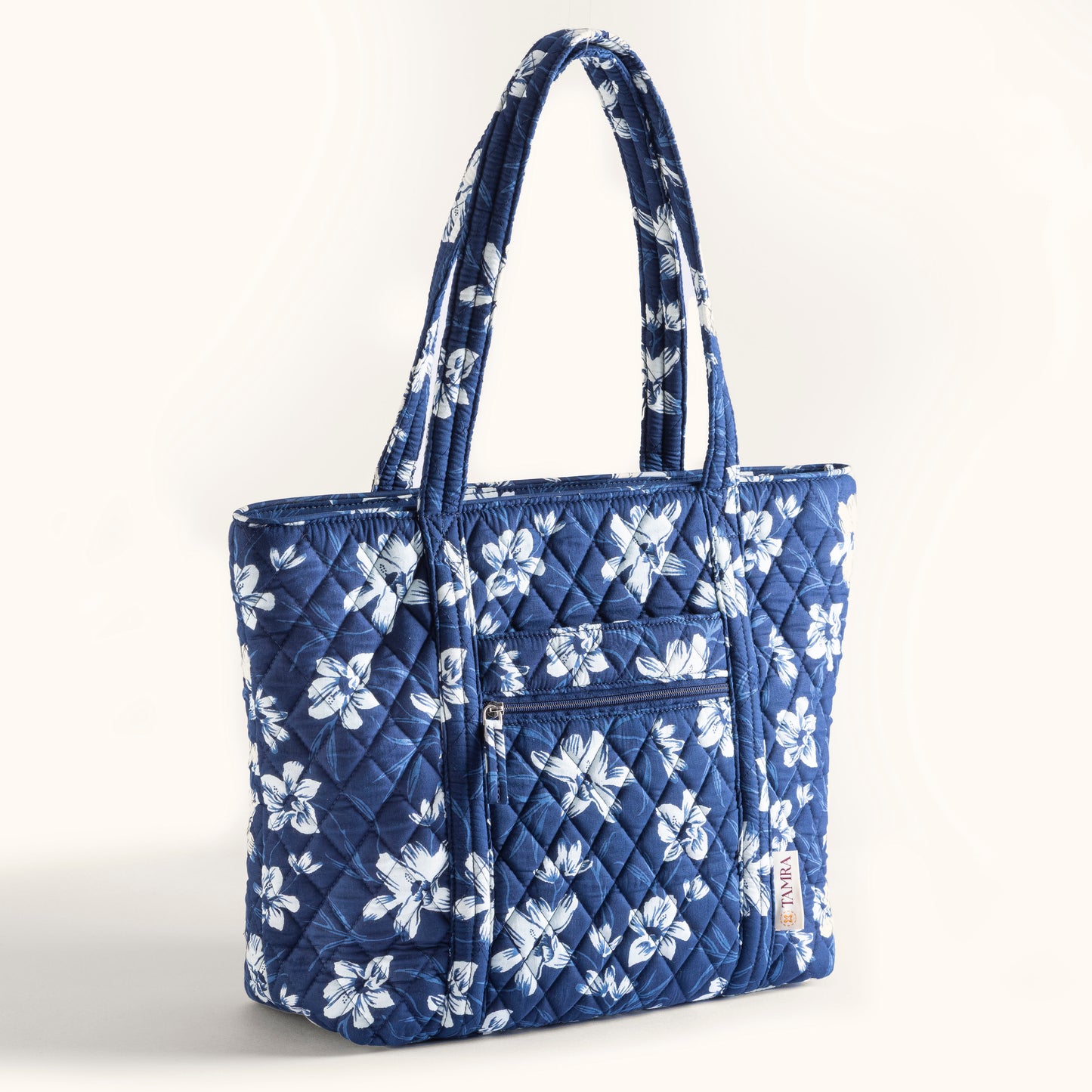 Indigo Blossom Tote Bag