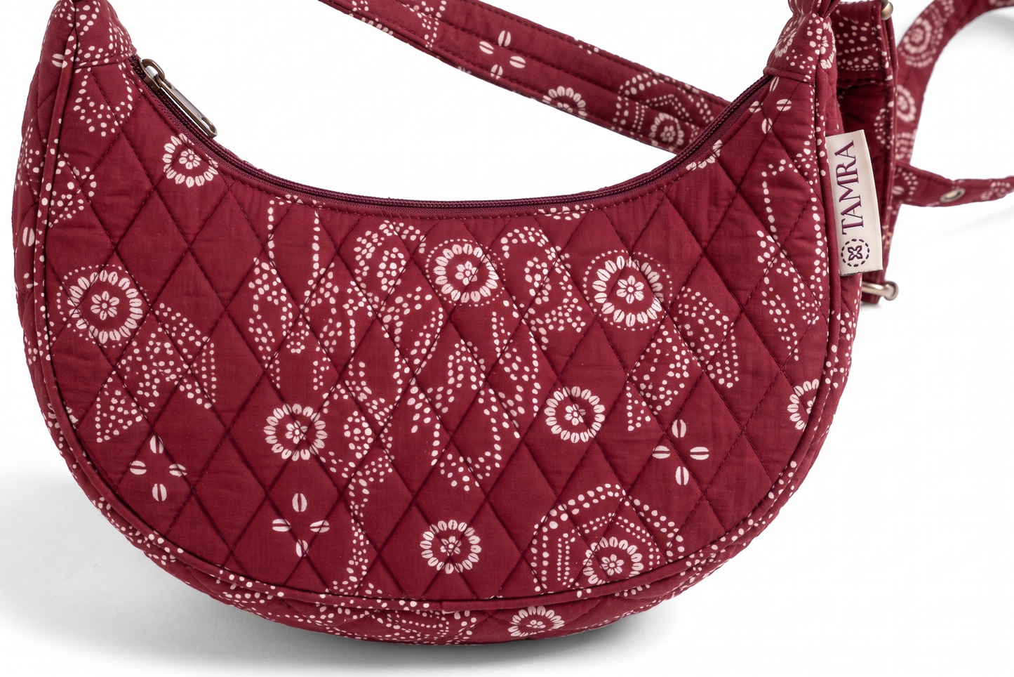 Maroon Moon Sling Bag