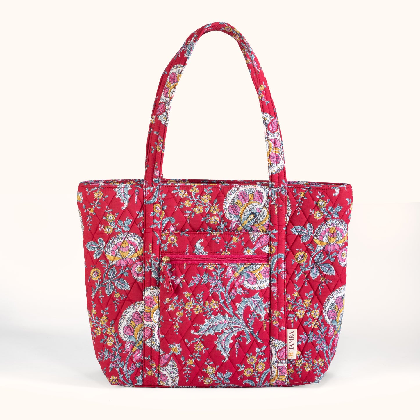 Red Blossom Tote Bag