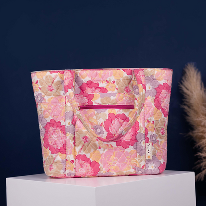 Pink Bloom Tote Bag