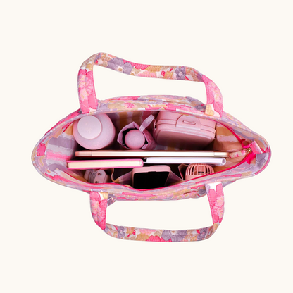 Pink Bloom Tote Bag