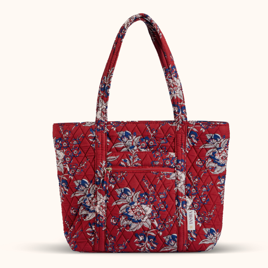 Radiant Red Tote Bag