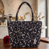 Midnight Black Tote Bag