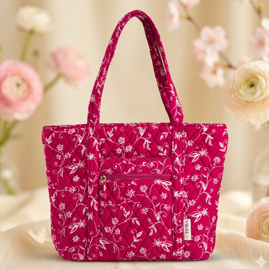 Pink Rose Tote