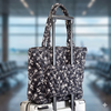 Midnight Black Trolley Tote Bag