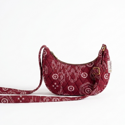 Maroon Moon Sling Bag