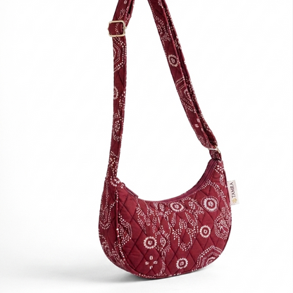 Maroon Moon Sling Bag