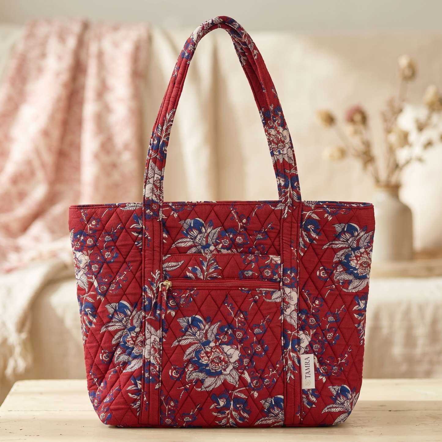 Radiant Red Tote Bag