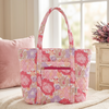 Pink Bloom Tote Bag