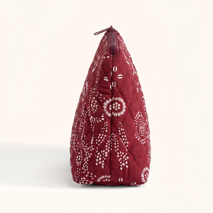 Maroon Elegance Big Pouch