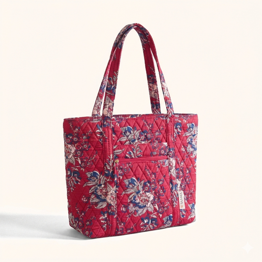 Radiant Red Tote Bag
