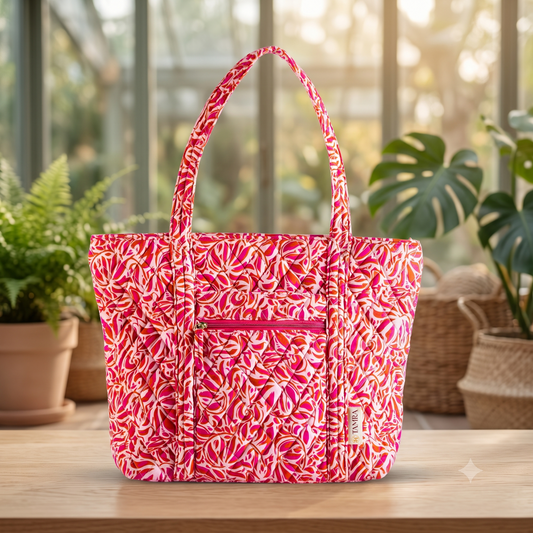 Berry Pink Tote Bag