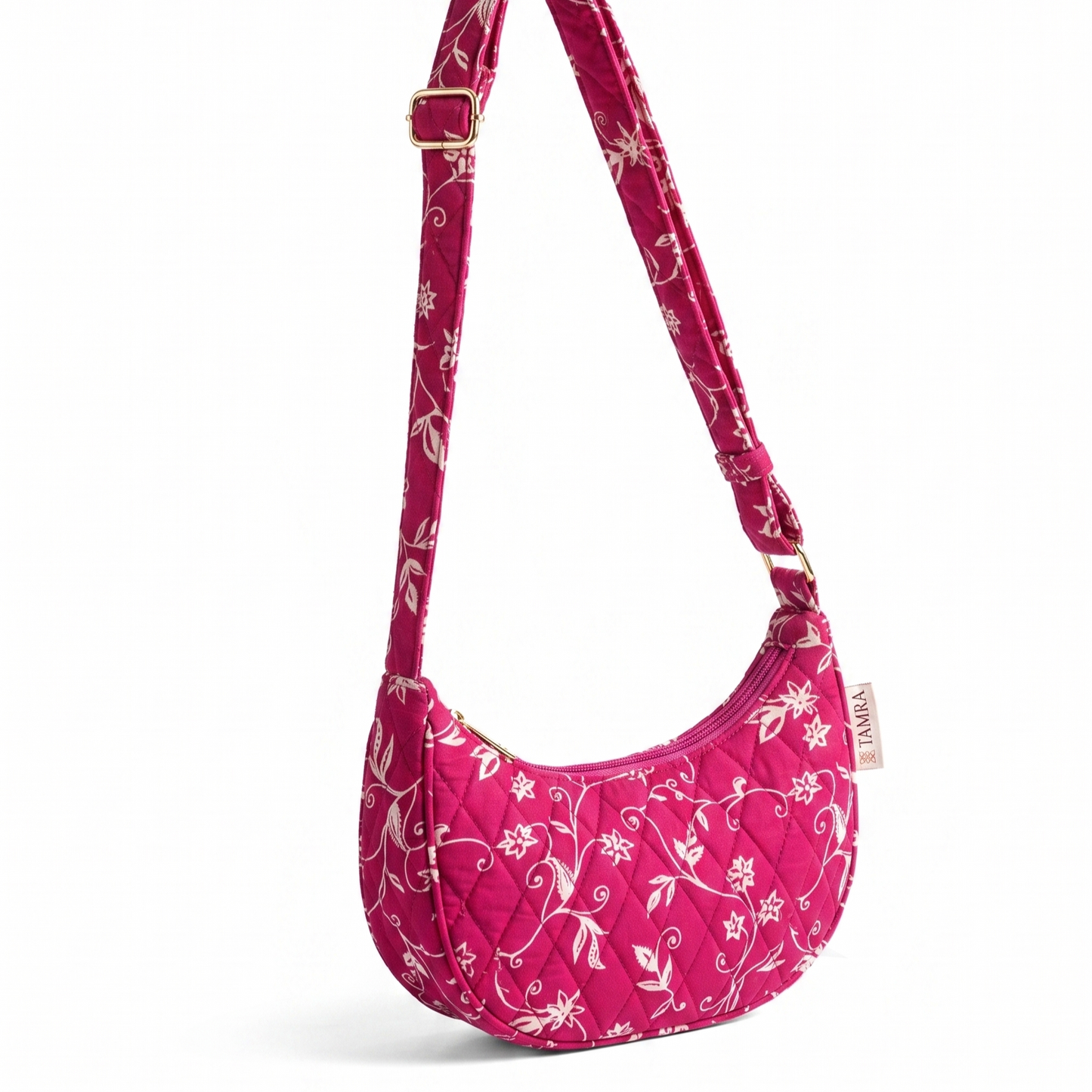 Pink Rose Moon Sling Bag