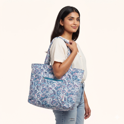 Blue Mist Tote Bag