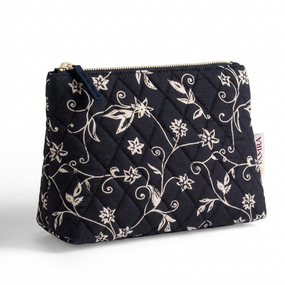 Midnight Black Tote + Big Pouch Combo