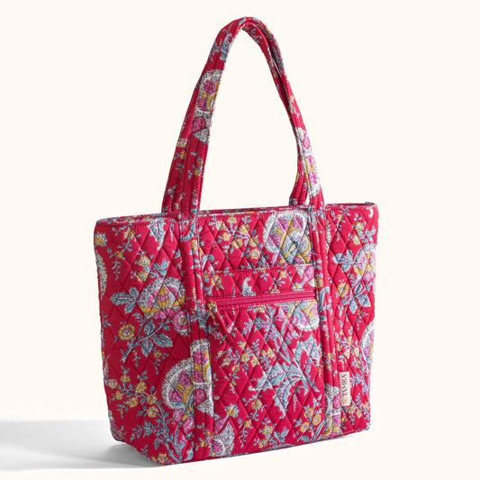 Red Blossom Tote Bag