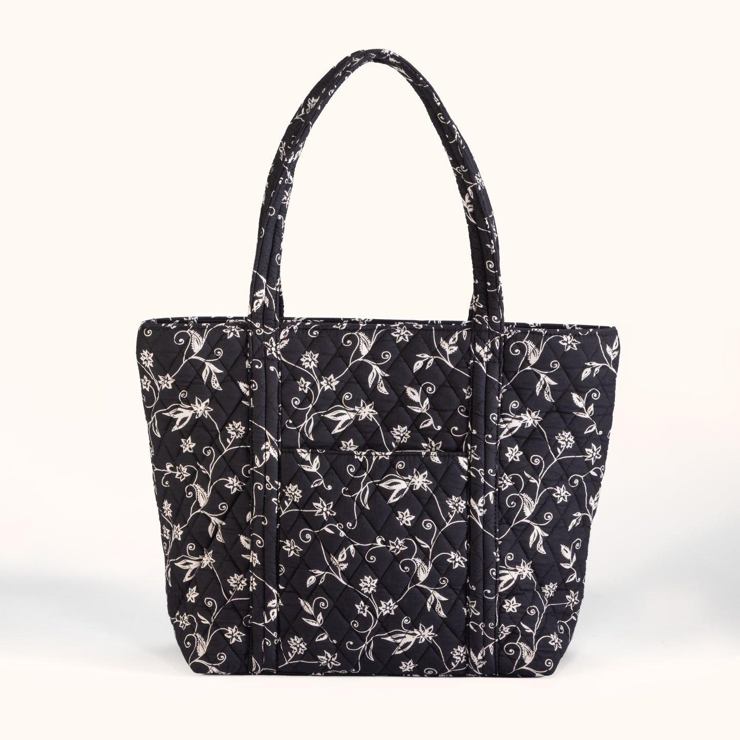 Midnight Black Trolley Tote Bag