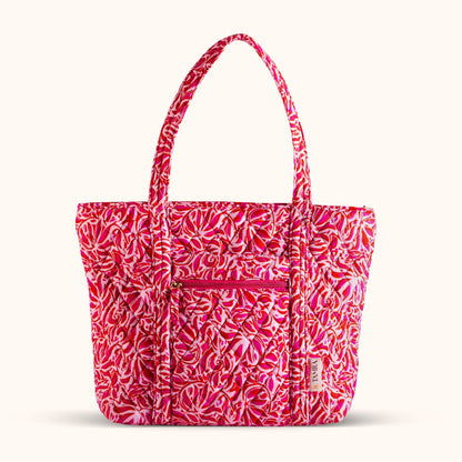 Berry Pink Tote Bag