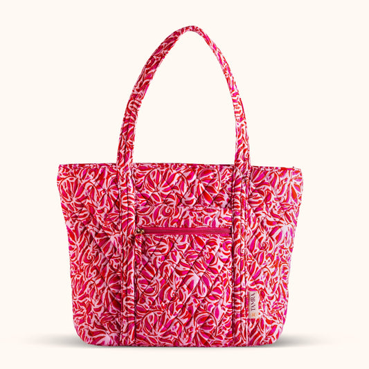 Berry Pink Tote Bag