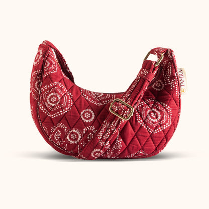 Maroon Moon Sling Bag