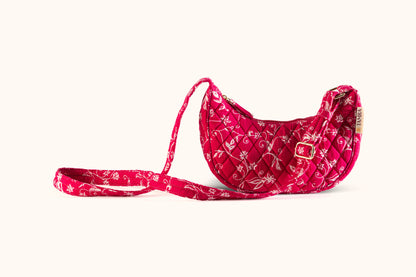 Pink Rose Moon Sling Bag