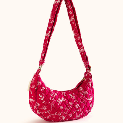 Pink Rose Moon Sling Bag