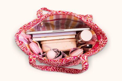 Berry Pink Tote Bag