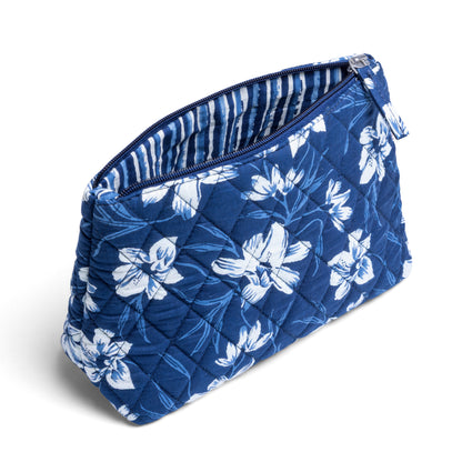 Indigo Blossom Tote + Big Pouch Combo