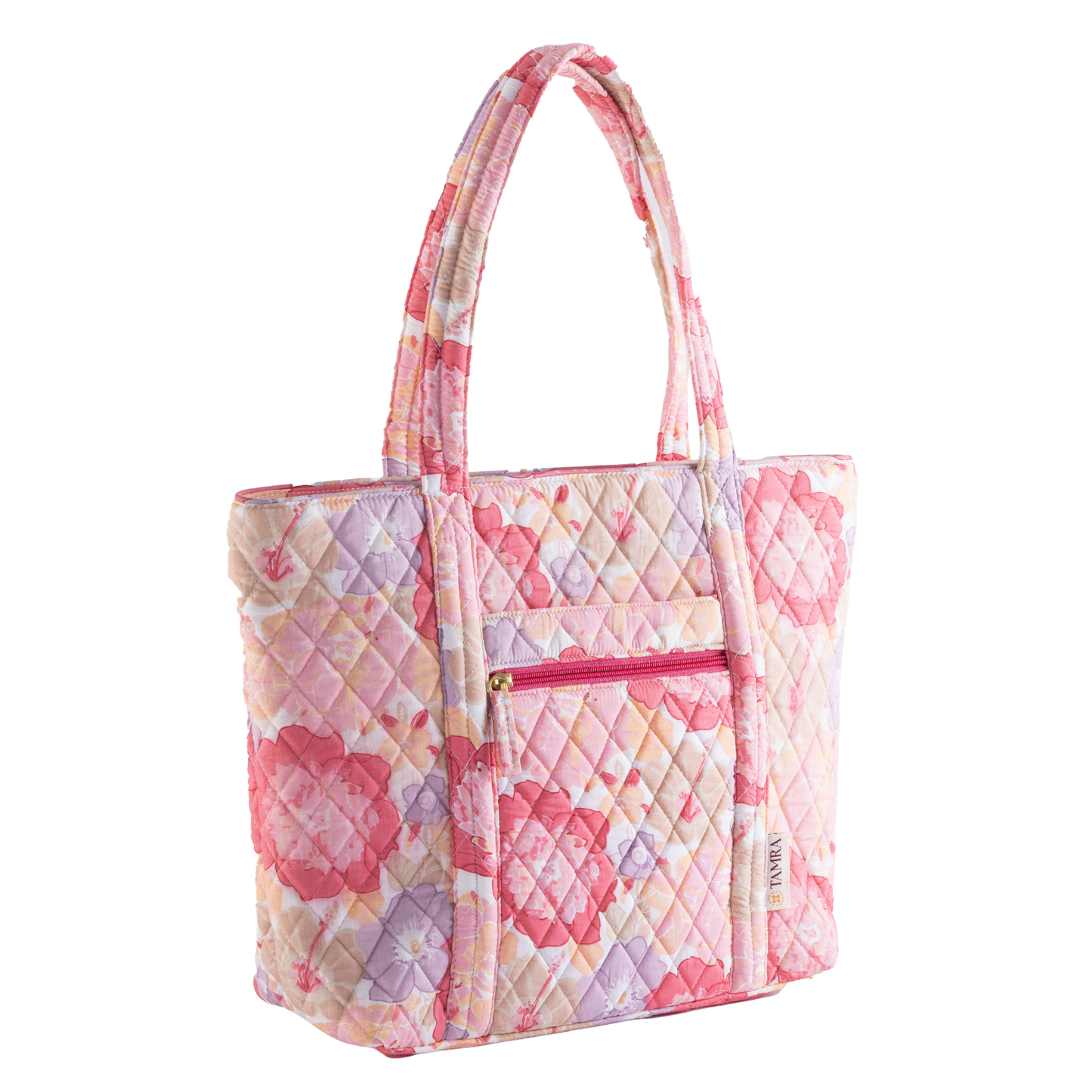 Pink Bloom Tote + Big Pouch Combo
