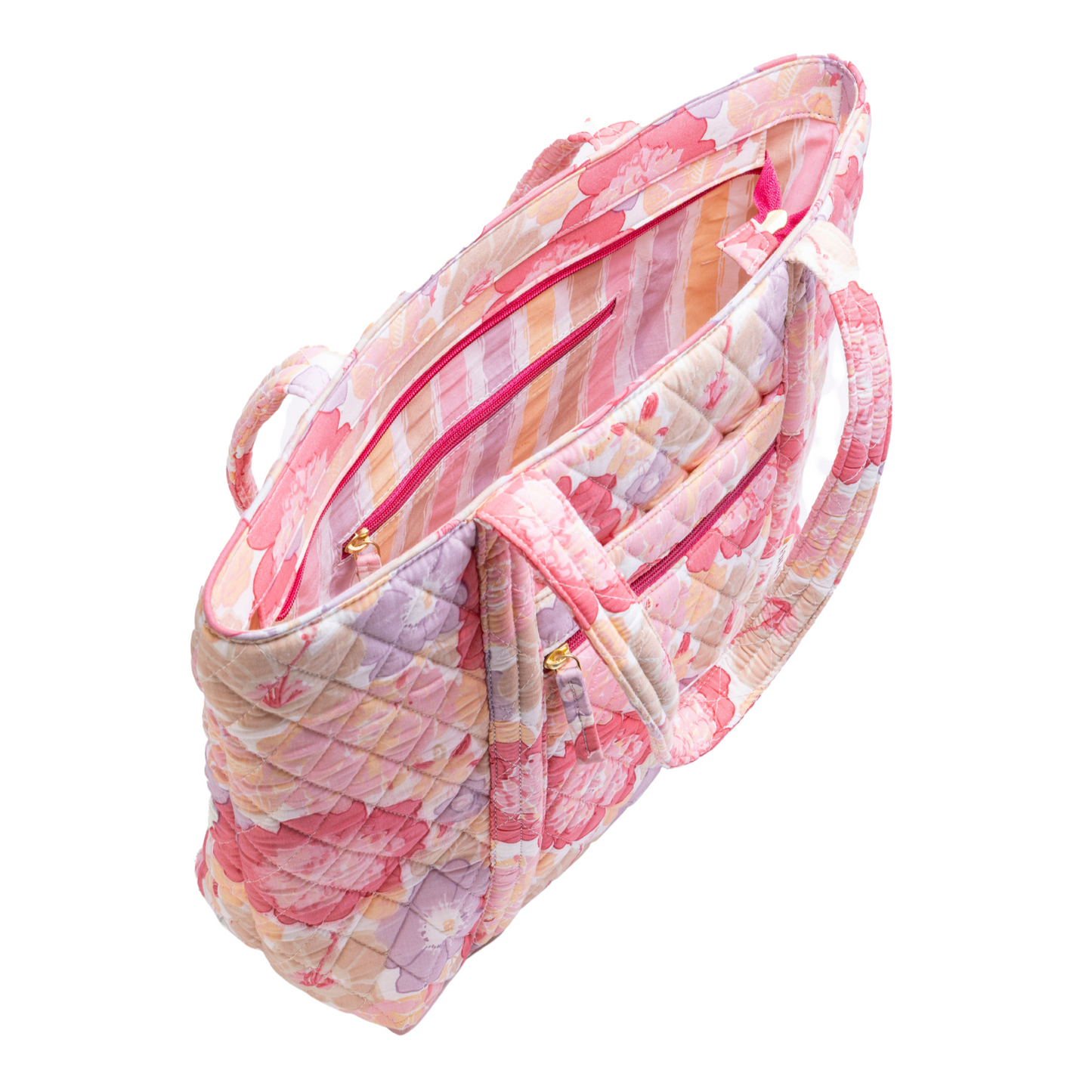Pink Bloom Tote + Big Pouch Combo
