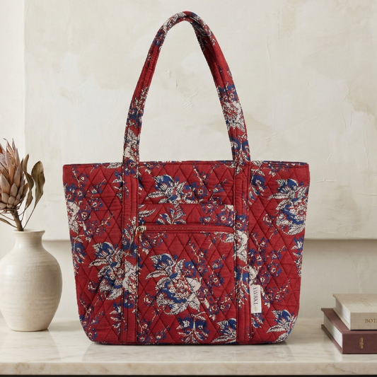 Radiant Red Tote Bag