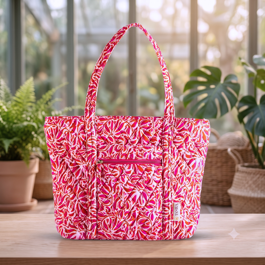 Berry Pink Tote Bag