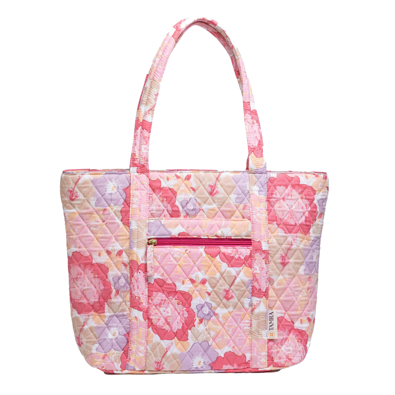 Pink Bloom Tote + Big Pouch Combo