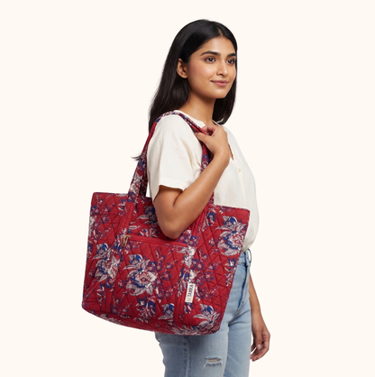 Radiant Red Tote Bag