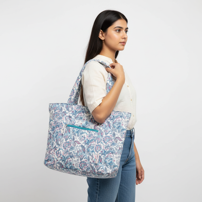 Blue Mist Tote Bag