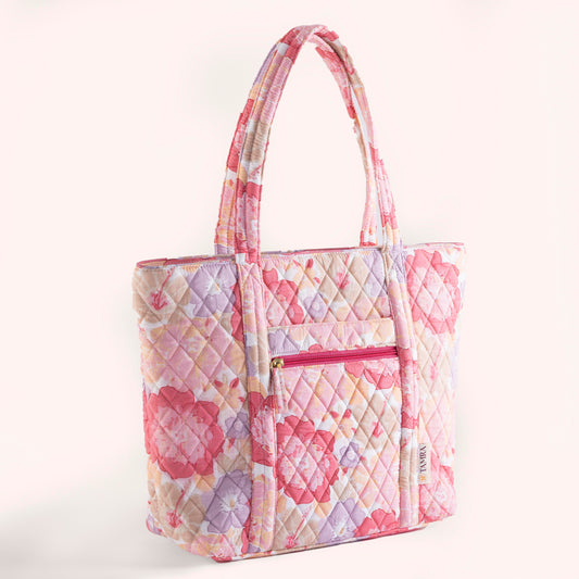 Pink Bloom Tote Bag
