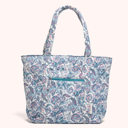 Blue Mist Tote + Big Pouch Combo