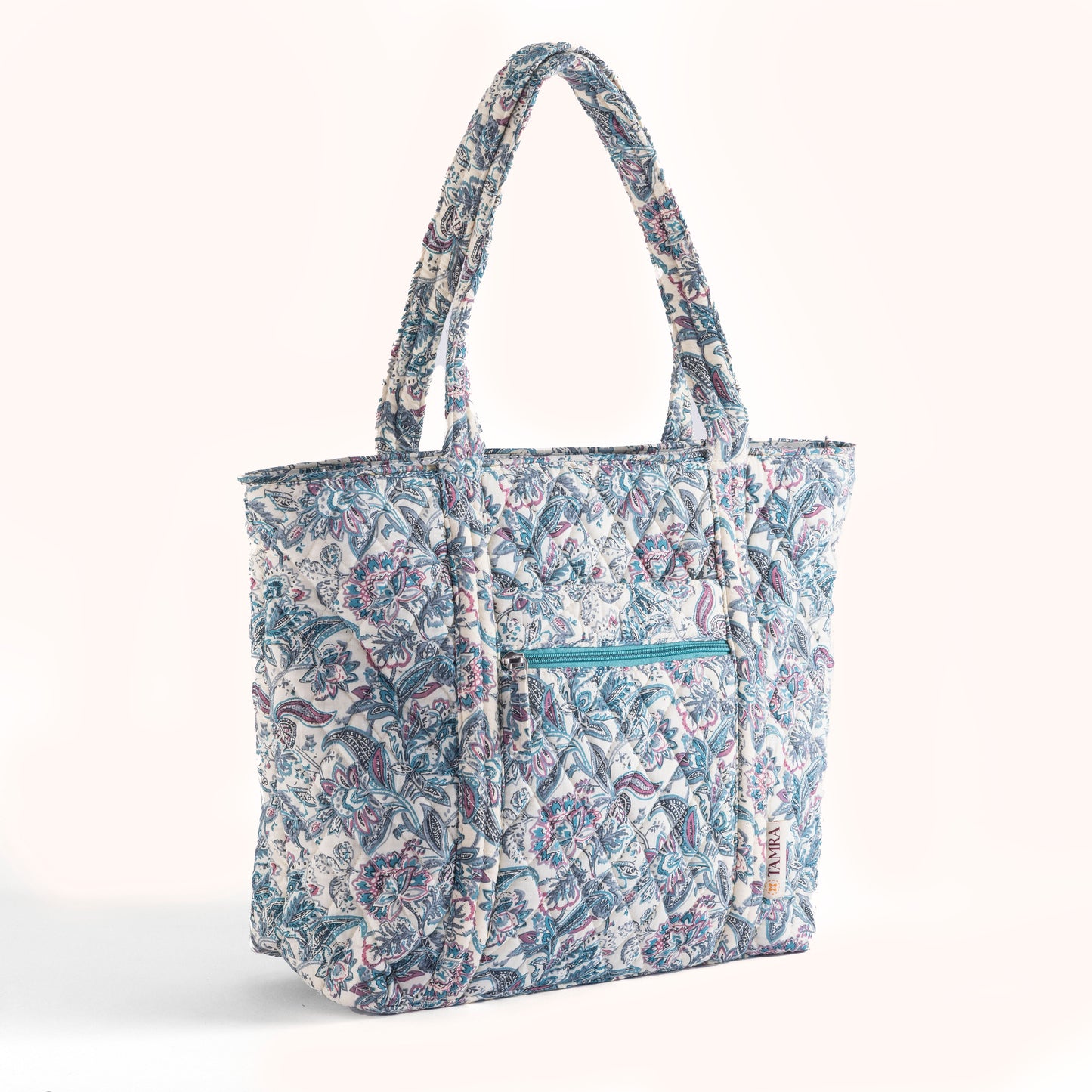 Blue Mist Tote + Big Pouch Combo